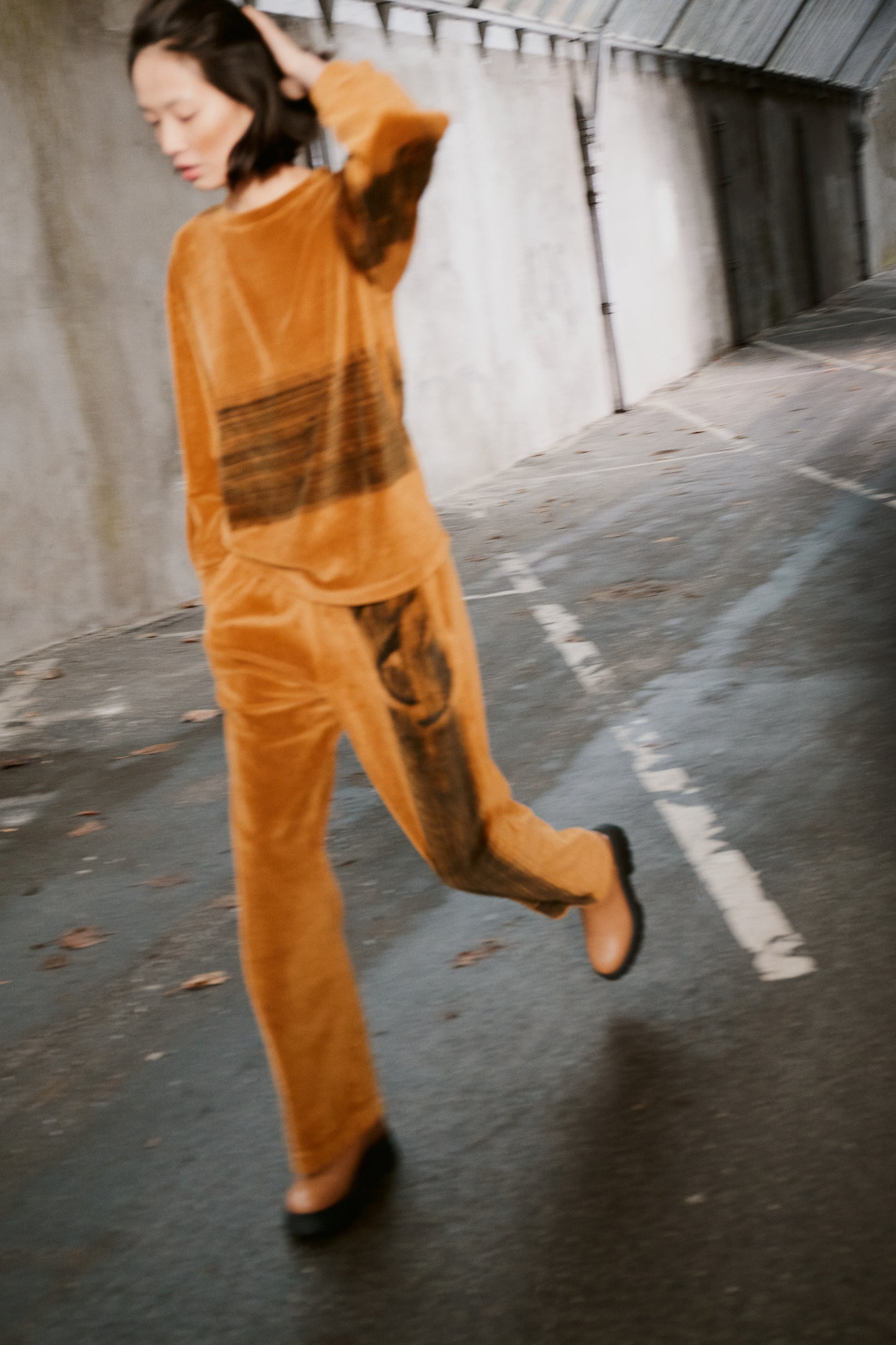 Nelcy - Velvet Dye Pant