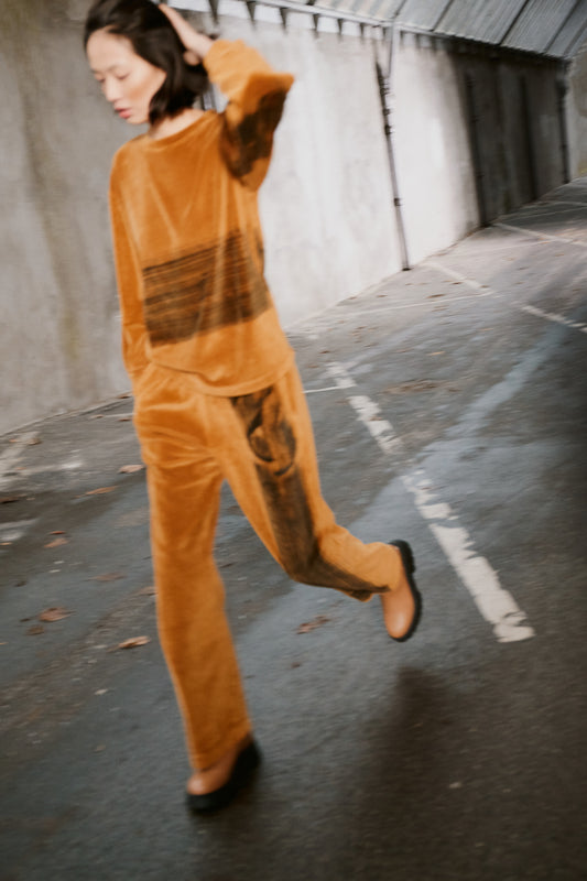Nelcy - Velvet Dye Pant