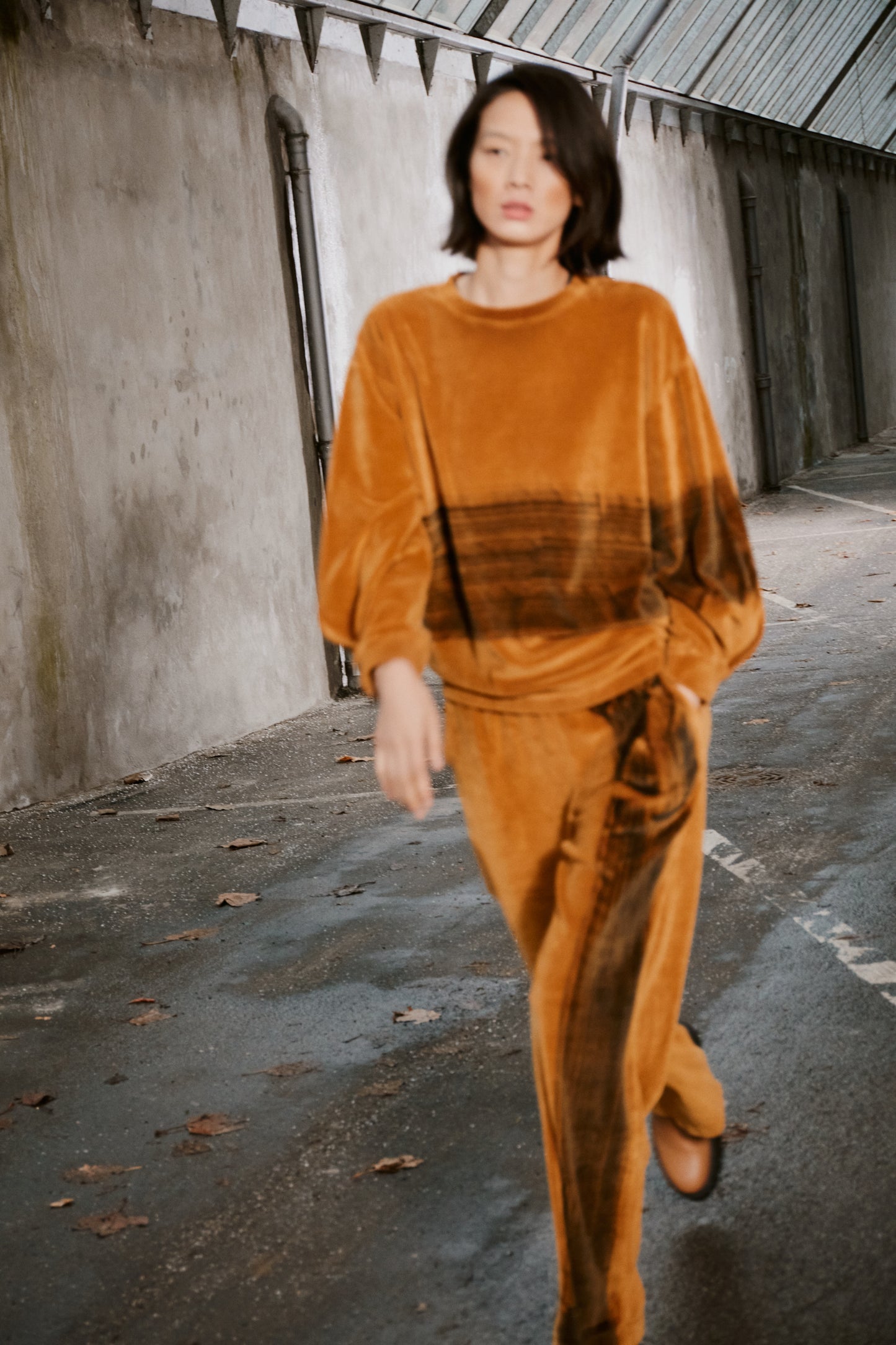 Nelcy - Velvet Dye Pant