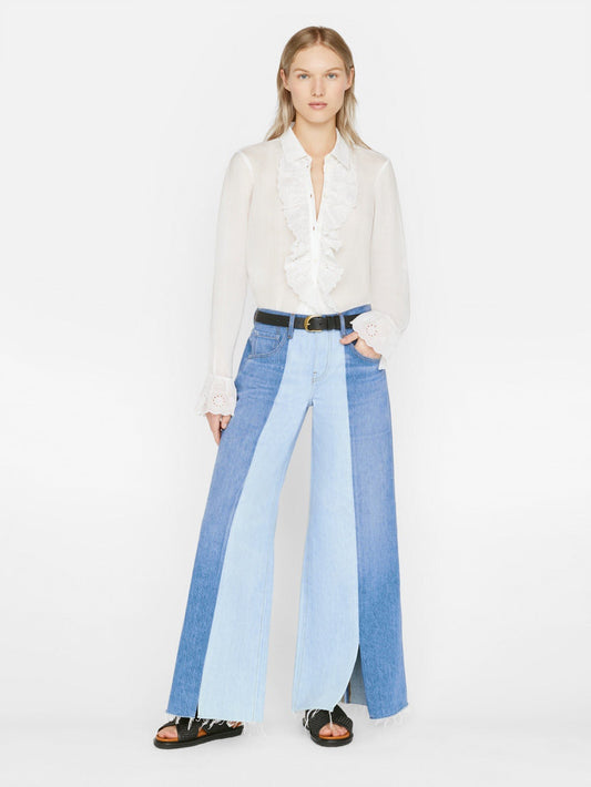 split seam Wide Leg