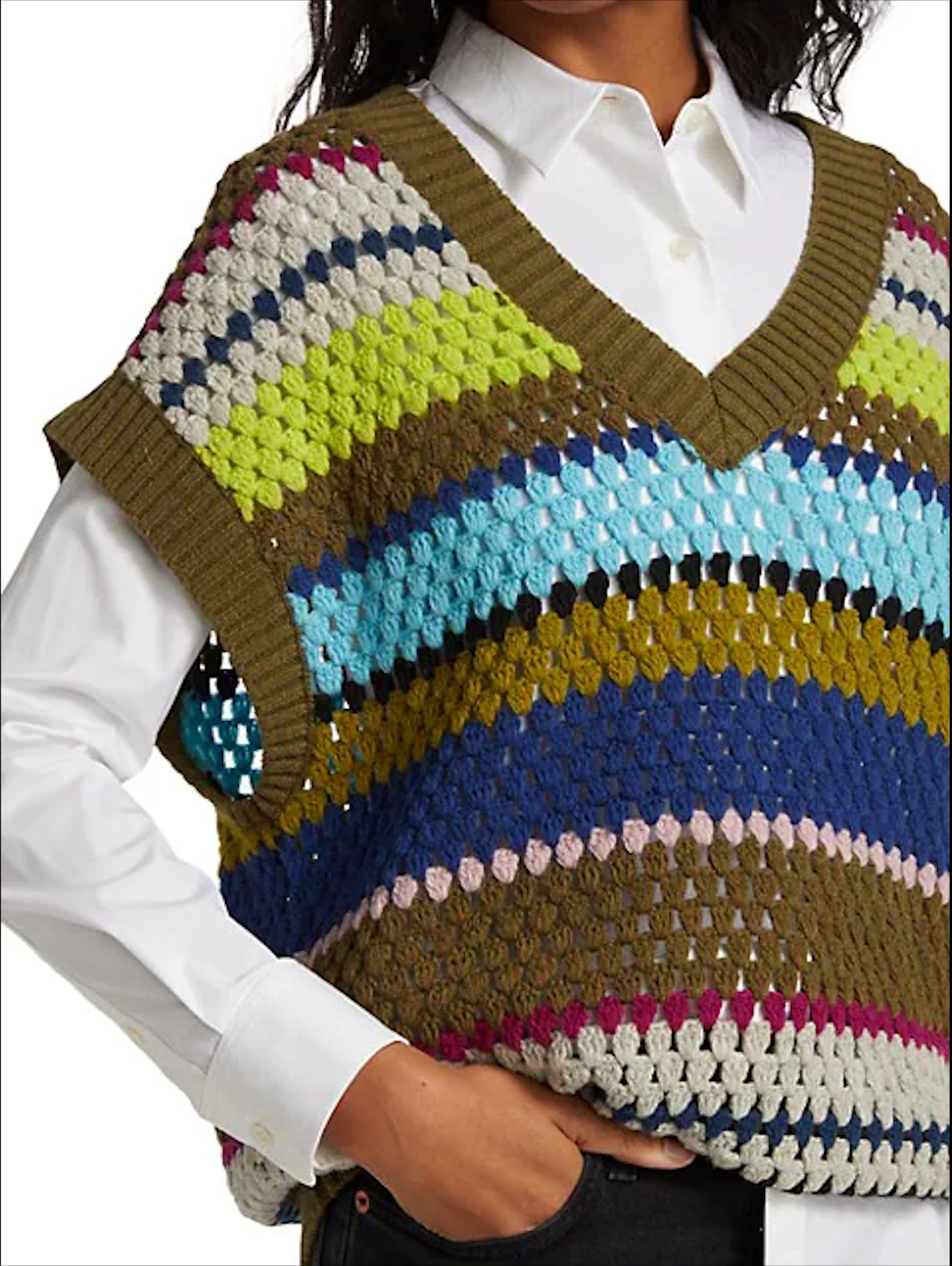 Coletta Sweater-Knit -Rainbow Stripe