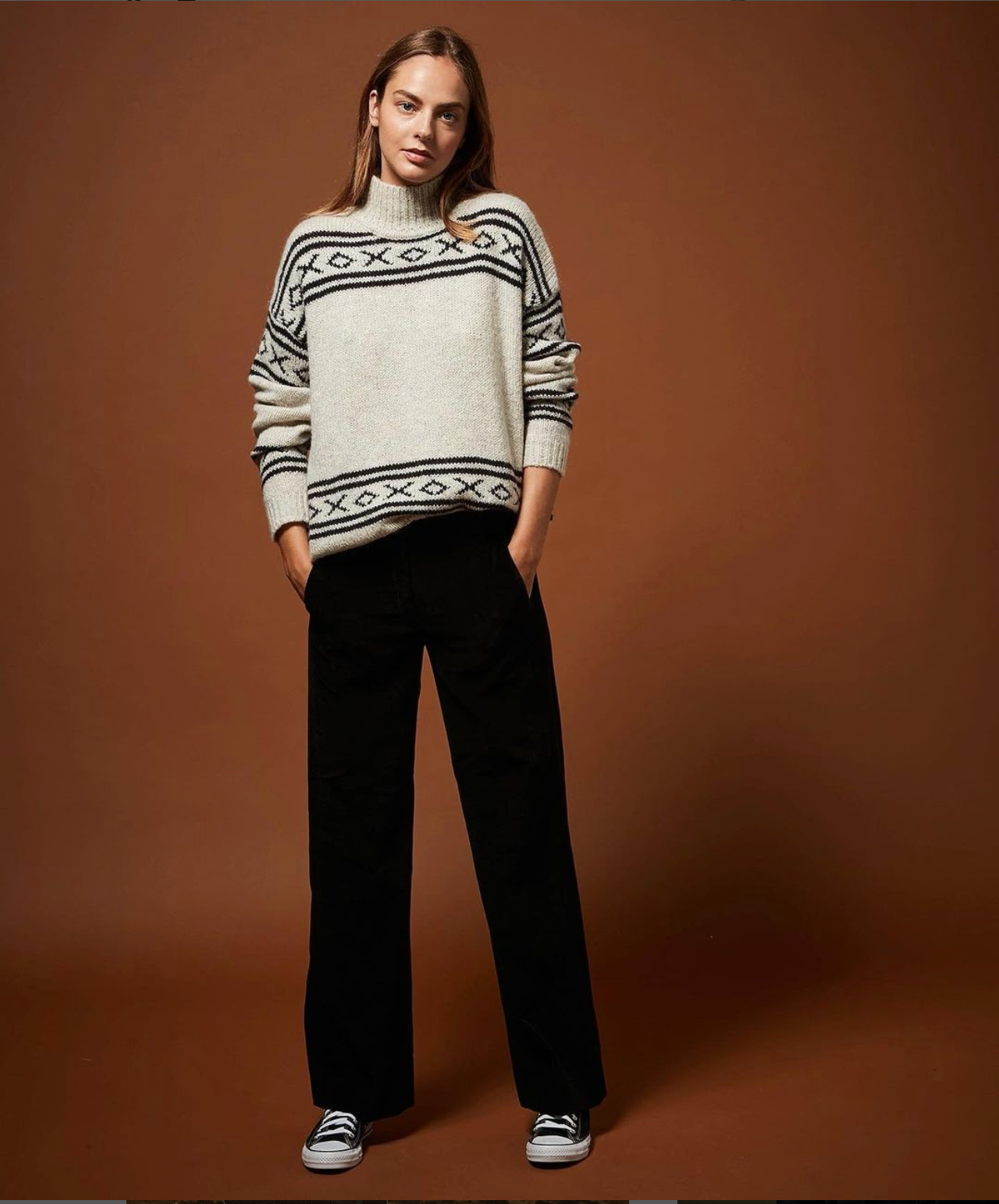 Myette Sweater Ecru Melange