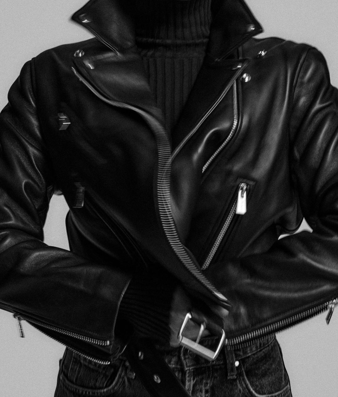 Benjamin Moto Jacket Black