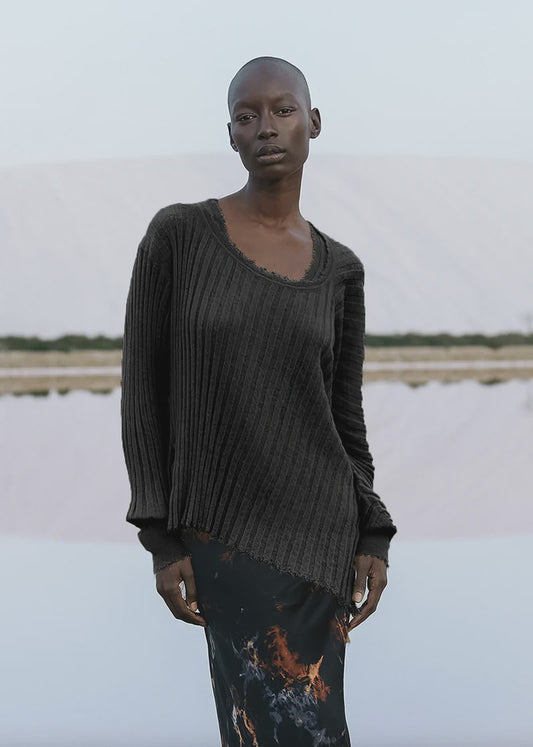 Mount Ridge Knitted Sweater - Virginia Mountains