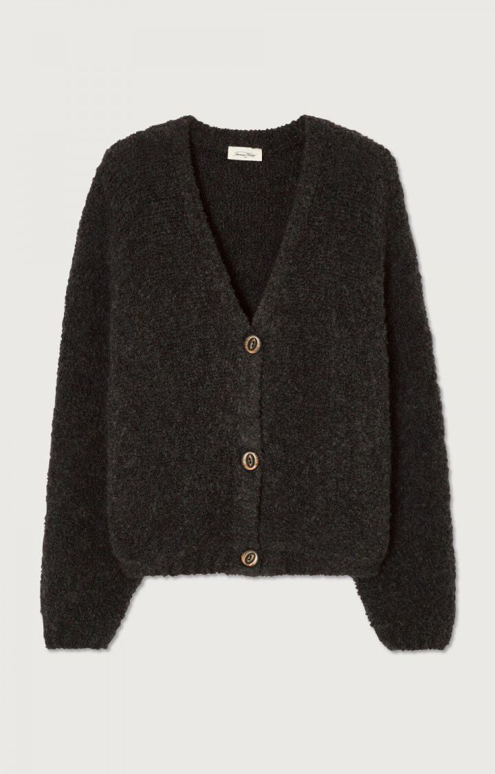 Zolly Cardigan Charcoal Melange