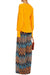 Metallic Crochet-Knit Wide-Leg Pants Light Blue