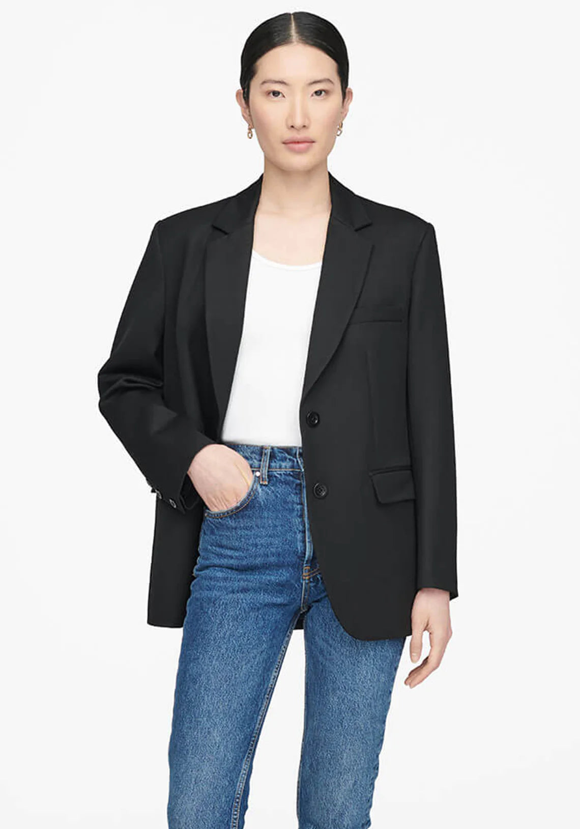 Classic Black Blazer