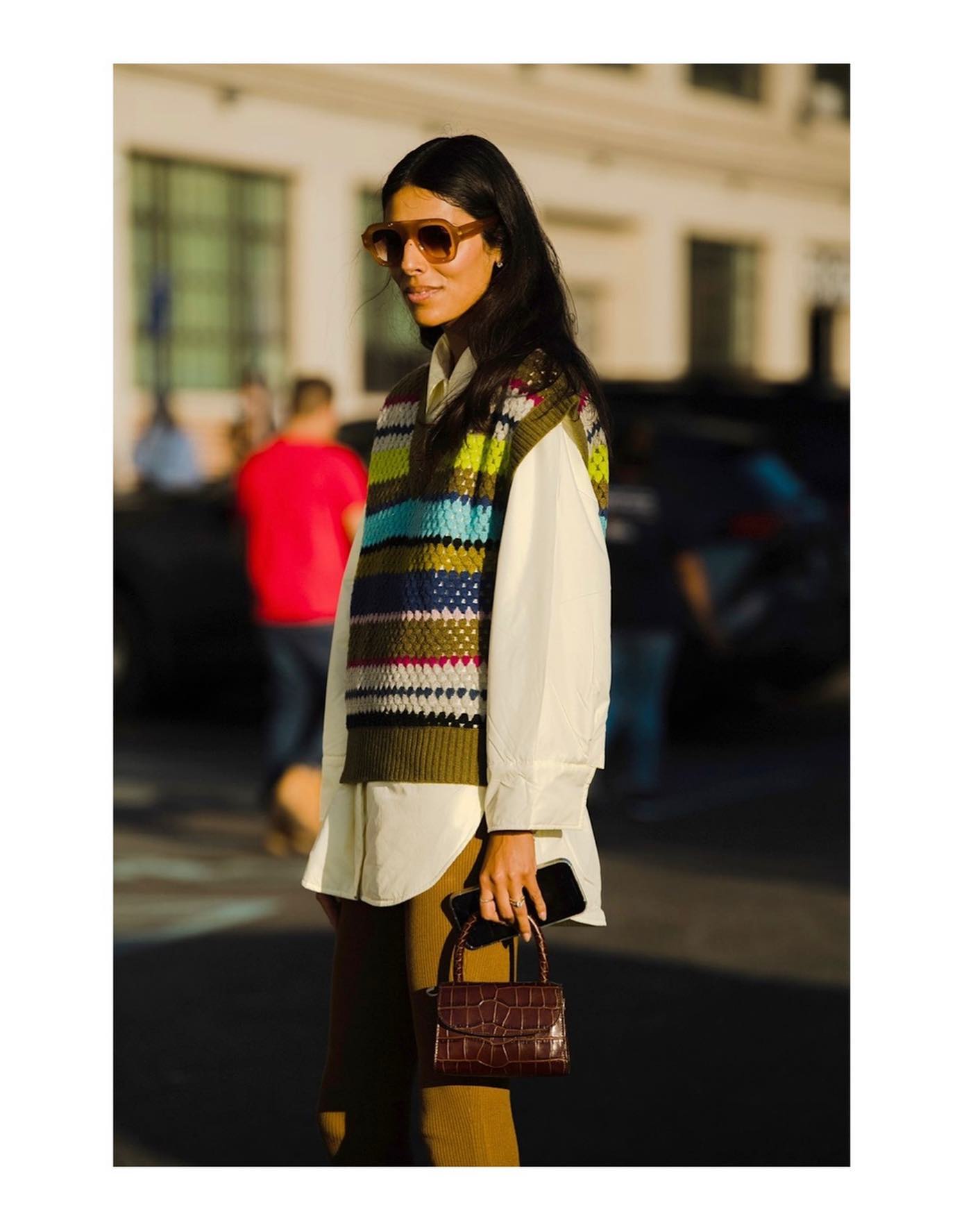 Coletta Sweater-Knit -Rainbow Stripe