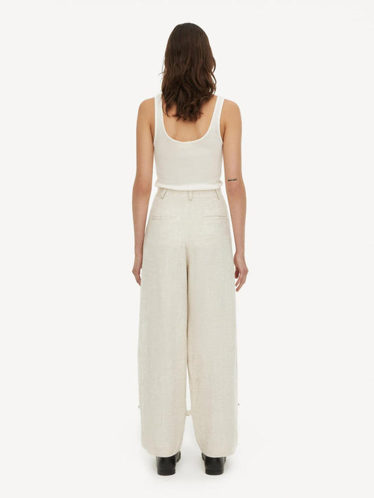 Povilanna Pants Yellow Sand