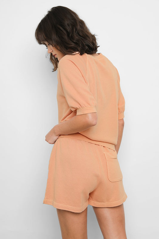Jane Sweat Shorts - Apricot - size S
