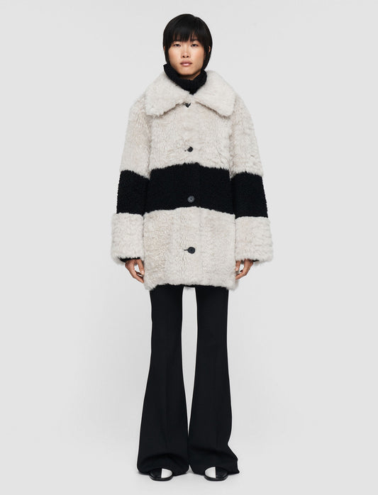 Shearling Collage Abingdon Reversible Coat