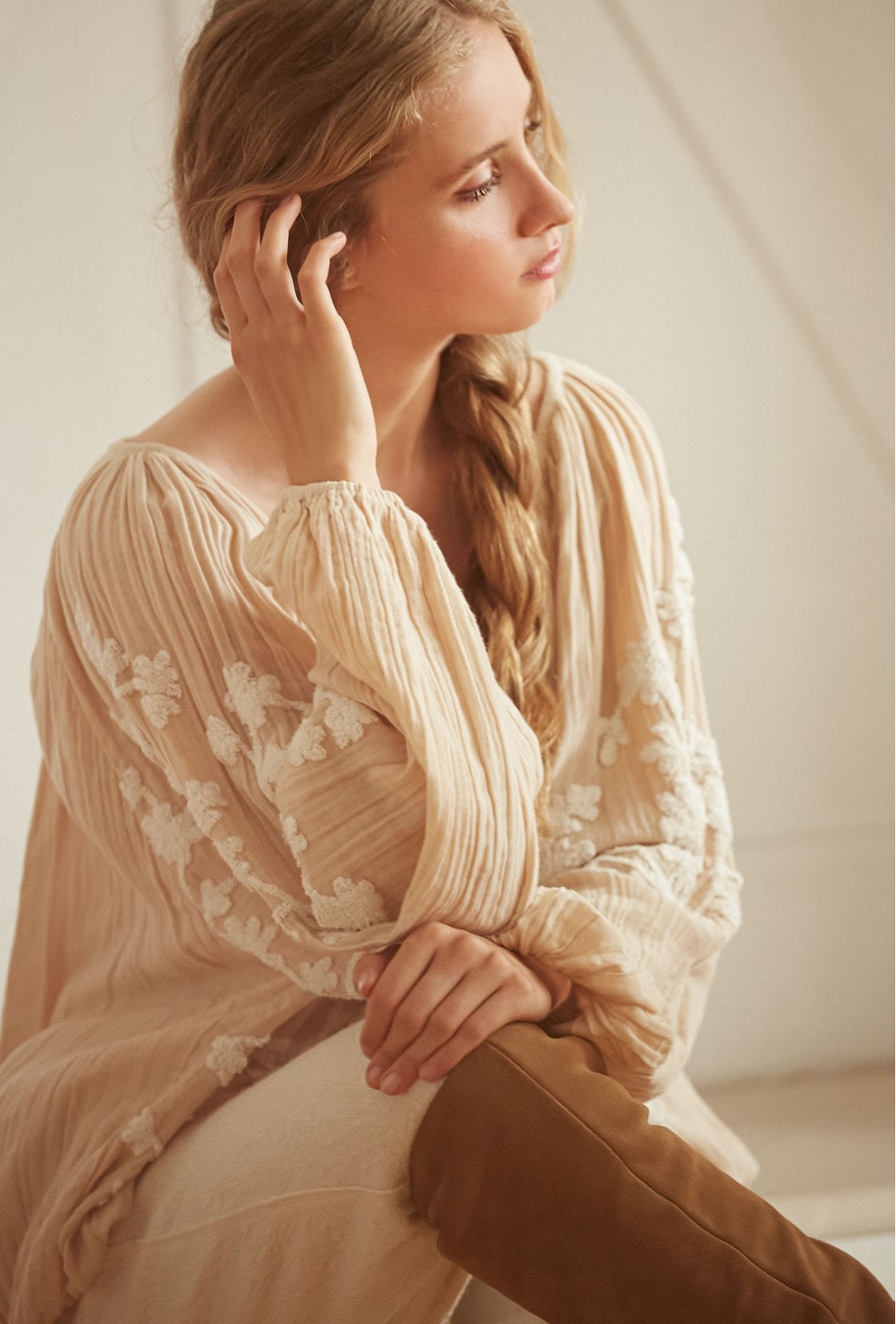 Flocon Blouse - Natural