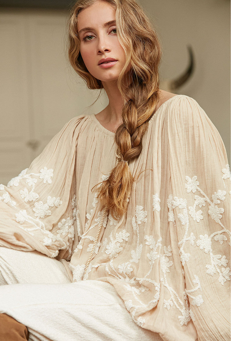 Flocon Blouse - Natural