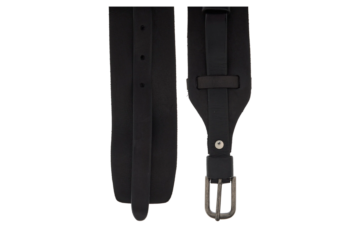 Eva - Leather Wide Belt