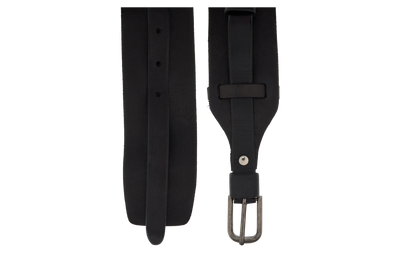 Eva - Leather Wide Belt