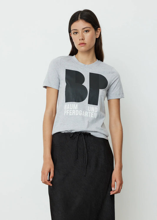 Jalona Tee Grey Melange